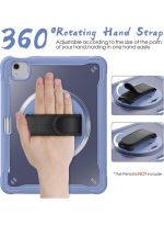 Case for iPad Air 11 inch M3/M2(2025/2024) and Air 5th/4th Generation 10.9‘’ & Pro 11inch 4th/3rd/2nd/1st(22/21/20/18) Cover with Pencil Holder,Screen Protector,Hand Stand, pen, Blue - Image 3