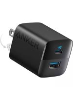 Anker 323 Charger 33W, 2 Port USB C, USB A Compact Charger with Foldable Plug