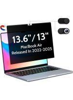 Magnetic Privacy Screen for Macbook Air 13.6/13 Inch (2022-2025, M2, M3, M4), Removable Matte Anti Glare Blue Light Protector Private Security Filter for 13.6inch Mac Laptop Computer compatible with A2681\A3113 / A3240