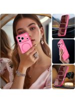 Mobile Phone Case iPhone 17 Pro Max [Compatible with MagSafe] Translucent Matte Magnetic Shockproof Anti-Fingerprint Protective Case 6.9 Inch Case, Bright Pink - Image 5