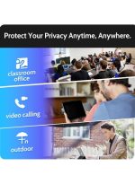 Magnetic Privacy Screen Protector for iPad Air 11 Inch 2024/2025 (M2/M3, 6th/7th Gen), Removable Anti Blue Light Glare Spy Private Filter, High Sensitive Bubble-Free Black Security Screen - Image 5