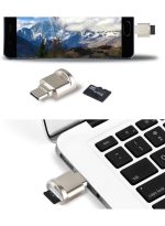Micro SD Card Reader, USB C to SD Card Reader, Type C TF Memory Card Reader with USB C to USB Adapter, Mepsies USB OTG Card Reader for Laptops,smart Phones - Image 5