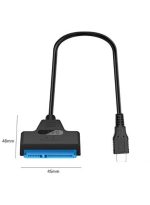 USB 3.0 Type C SATA Cables Converter Male to 2.5in HDD/SSD Drive Wire Adapter Wired Convert - Image 2