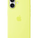 Apple iPhone 17 Silicone Case with MagSafe - Neon Yellow