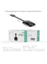 G9 Plus 2.4G 5G 1080P/4K Wireless HDMI Wifi Dongle Mirror Screen Streamer Cast - Image 7