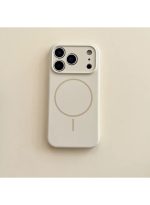 Silicon cover Compatible with iPhone 17 pro Case, Liquid Silicone Case, Full Body Protective Cover, Shockproof, Slim Phone Case, Anti-Scratch Soft Microfiber Lining – Beige