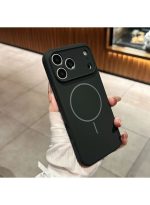 Silicon cover Compatible with iPhone 17 pro Case, Liquid Silicone Case, Full Body Protective Cover, Shockproof, Slim Phone Case, Anti-Scratch Soft Microfiber Lining – Black - Image 2