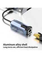 5000Mbps Wired Network Card Adapter USB Type C to RJ45 LAN USB-C Ethernet Converter Hub Supports 5G for Laptops Win 11 - Image 2