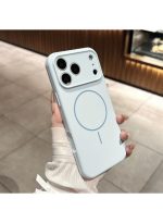 Silicon cover Compatible with iPhone 17 pro Case, Liquid Silicone Case, Full Body Protective Cover, Shockproof, Slim Phone Case, Anti-Scratch Soft Microfiber Lining – Sky blue - Image 4