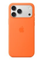 Apple iPhone 17 Pro Max Silicone Case with MagSafe – Orange - Image 2