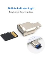 Micro SD Card Reader, USB C to SD Card Reader, Type C TF Memory Card Reader with USB C to USB Adapter, Mepsies USB OTG Card Reader for Laptops,smart Phones - Image 4