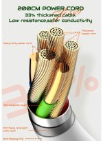 LDNIO SC5319 | Multi Socket Extension Lead with 5 AC 3 USB Power Socket Plug Extender 2M - Image 9