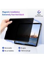 iPad Pro 11 inch Magnetic Privacy Screen Protector, Removable&Reusable Anti-Spy Filter for iPad Air 4 / Air 5 (10.9 inch), Anti-Glare Privacy Filter, Easy Installation and Bubble Free - Image 4