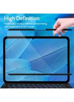 Magnetic Privacy Screen Protector for iPad Air 11 Inch 2024/2025 (M2/M3, 6th/7th Gen), Removable Anti Blue Light Glare Spy Private Filter, High Sensitive Bubble-Free Black Security Screen - Image 4