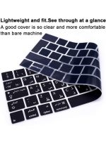 Keyboard Cover Skin for 2024-2021 MacBook Air & Pro/Max with M3 M2 M1 Chip 15.3" 13.6" 14.2" 16.2" inches A3114 A3113 A2941 A2681 A2992 A2991 A2918 A2779 A2442 US Layout Protector Accessories - Image 2
