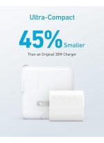 Anker USB C Charger 33W, Anker 323 Charger, 2 Port Compact Charger with Foldable Plug for iPhone 14/14 Plus/14 Pro/14 Pro Max/13/12, Pixel, Galaxy, iPad/iPad Mini and More (Cable Not Included) - Image 5