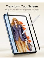 Magnetic paper-touch screen protector, compatible with iPad Pro 11 (2022/2021/2020/2018) and iPad Air 5/4 (2022/2020, 10.9-inch), for writing and drawing as if you were writing on paper, detachable and reusable, matte finish, washable - Image 6