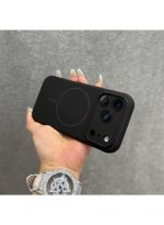 Silicon cover Compatible with iPhone 17 pro Case, Liquid Silicone Case, Full Body Protective Cover, Shockproof, Slim Phone Case, Anti-Scratch Soft Microfiber Lining – Black - Image 3