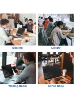 Privacy Screen Protector for MacBook Air 13 / Pro 13, Anti-Spy Tempered Glass Screen Film Guard, for MacBook Air 13 2020 2019 2018 / MacBook Pro 13 2020 2019 2018 2017 2016 - Image 4