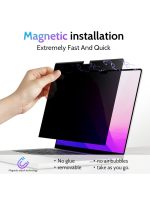 Magnetic Privacy Screen for MacBook Air 15 Inch (2023-2025, M2 M3 M4) - A2941 A3114 A3241, 15inch Removable Matte Anti Blue Light Glare Filter for Mac Air 15.3" - Image 2