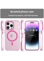 Drop-resistant, reinforced plastic back cover compatible with iPhone 16 Pro - Pink - Image 2