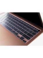 ompatible with M1 A2337/A2179 MacBook Air 13 inch Keyboard Cover 2018/2019/2020/2021/2022/2023/2024. Silicone Skin Protector for MacBook Air 13-inch Touch ID US Layout, Frost Transparent - Image 4