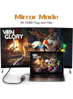 TH001 Type-C To 4K HDMI Adapter 30Hz -Grey - Image 5