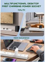 LDNIO SC5319 | Multi Socket Extension Lead with 5 AC 3 USB Power Socket Plug Extender 2M - Image 6