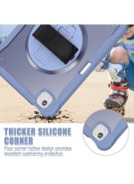 Case for iPad Air 11 inch M3/M2(2025/2024) and Air 5th/4th Generation 10.9‘’ & Pro 11inch 4th/3rd/2nd/1st(22/21/20/18) Cover with Pencil Holder,Screen Protector,Hand Stand, pen, Blue - Image 5