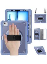 Case for iPad Air 11 inch M3/M2(2025/2024) and Air 5th/4th Generation 10.9‘’ & Pro 11inch 4th/3rd/2nd/1st(22/21/20/18) Cover with Pencil Holder,Screen Protector,Hand Stand, pen, Blue - Image 2