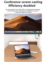 CHD09-HD-TX-RX 1080p TYPE-C Wireless HDMI Extender 50m USB C Point to Point HDMI Transmitter and Receiver for Laptop PC DVD TV Monitor - Image 10