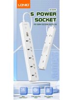 LDNIO SC5319 | Multi Socket Extension Lead with 5 AC 3 USB Power Socket Plug Extender 2M - Image 2