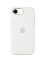 Apple iPhone 16e Silicone Case – White