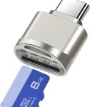 Micro SD Card Reader, USB C to SD Card Reader, Type C TF Memory Card Reader with USB C to USB Adapter, Mepsies USB OTG Card Reader for Laptops,smart Phones