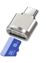 Micro SD Card Reader, USB C to SD Card Reader, Type C TF Memory Card Reader with USB C to USB Adapter, Mepsies USB OTG Card Reader for Laptops,smart Phones
