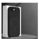 Silicon cover Compatible with iPhone 16e Case, Liquid Silicone Case, Full Body Protective Cover, Shockproof, Slim Phone Case, Anti-Scratch Soft Microfiber Lining – Black