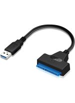 USB 3.0 To SATA 22 Pin 2.5 Inch Hard Disk Drive SSD Adapter Connector Cable Lead