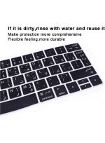 Keyboard Cover Skin for 2024-2021 MacBook Air & Pro/Max with M3 M2 M1 Chip 15.3" 13.6" 14.2" 16.2" inches A3114 A3113 A2941 A2681 A2992 A2991 A2918 A2779 A2442 US Layout Protector Accessories - Image 3