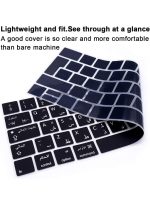 Keyboard Cover Skin for 2024-2021 MacBook Air & Pro/Max with M3 M2 M1 Chip 15.3" 13.6" 14.2" 16.2" inches A3114 A3113 A2941 A2681 A2992 A2991 A2918 A2779 A2442 US Layout Protector Accessories - Image 4
