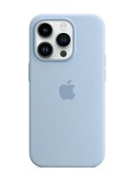 Apple iPhone 14 Pro Silicone Case With MagSafe Sky
