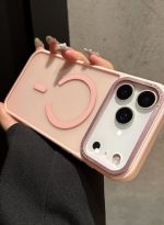 Mobile Phone Case iPhone 17 Pro Max [Compatible with MagSafe] Translucent Matte Magnetic Shockproof Anti-Fingerprint Protective Case 6.9 Inch Case, Pink