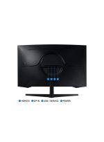 Samsung 32" Inch Odyssey G5 G55C QHD 165Hz Curved Gaming Monitor Black - Image 4