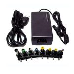 Zero Charger Ac Adapter With Multi Pins For Laptops Black
