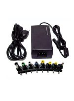Zero Charger Ac Adapter With Multi Pins For Laptops Black