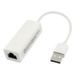 Usb 2.0 Ethernet 10/100Mbps Rj45 Network Lan Card Adapter 3 Port USB Hub