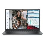 DELL Inspiron 3520 Laptop With 15.6 Inch Display,Core i3 1215U Processor/8GB DDR4 RAM/ 512GB SSD/Intel UHD Graphics/DOS(Without Windows) English/Arabic Black