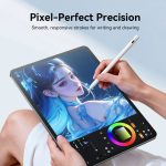 JOYROOM JR-K12 Pro Active Dual-Mode Stylus Pen (Including 2 Spare Nibs) White - Image 2