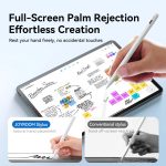 JOYROOM JR-K12 Pro Active Dual-Mode Stylus Pen (Including 2 Spare Nibs) White - Image 4