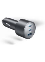 Anker Car Charger, 167.5W Max 3-port Car Charger Adapter, Usb-c Car Adapter For Macbook Pro/Air, Iphone 15/14 Series, Samsung S24/S23, Ipad, Airpods, Mp3 Player