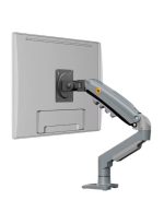 NB NORTH BAYOU NB F80 Series Monitor Mount – Adjustable Desk Stand, Fits 17"-30" Screens (Up to 19.8 lbs), Tilt, Swivel & Rotation - Grey